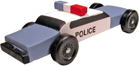 Police Car Pinewood Derby Car Design Pinewood Derby Cars Ideas, Derby Car Designs, Pinewood Derby Cars Templates, Pinewood Derby Car, Derby Ideas, Derby Car, Cars Ideas, Pinewood Derby Cars, Girl Scout Swap