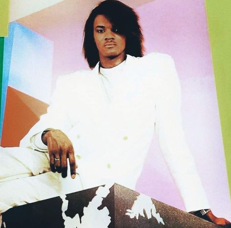 Jermaine Stewart Jermaine Stewart, Rhythm And Blues, Famous People, Ruffle Blouse, Women's Top