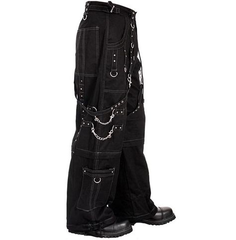 7c4ede33a62160a19586f6e26eaefacfdesc48534087ri Gothic Trousers, Goth Pants, Punk Shorts, Tripp Pants, Gothic Pants, Mode Punk, Gothic Shirts, Dark Wear, Punk Outfits