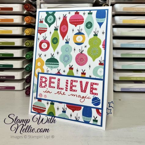 Celebrate Everything Dsp, Holiday Card Inspiration, Papercraft Christmas Cards, Gift Card Holder Diy, Celebrate Everything, Christmas Crafty, Holiday 2022, Believe In The Magic, Creative Card