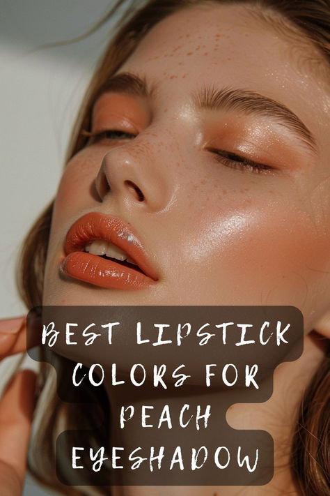 Struggling to match your lipstick with peach eyeshadow? Discover the best lipstick colors that complement peach eyeshadow beautifully. From nude tones to vibrant corals, these shades will enhance your makeup look. Click to see the perfect lipstick colors for peach eyeshadow! 💄✨ #MakeupTips #BeautyHacks #LipstickIdeas #MakeupInspo #BeautyTrends Peach Lipstick Makeup, Peach Color Lipstick, Peachy Eyeshadow, Best Lipstick Color, Eyeshadow Ideas, Peach Lipstick, Peach Makeup, Orange Lipstick, Peach Eyeshadow