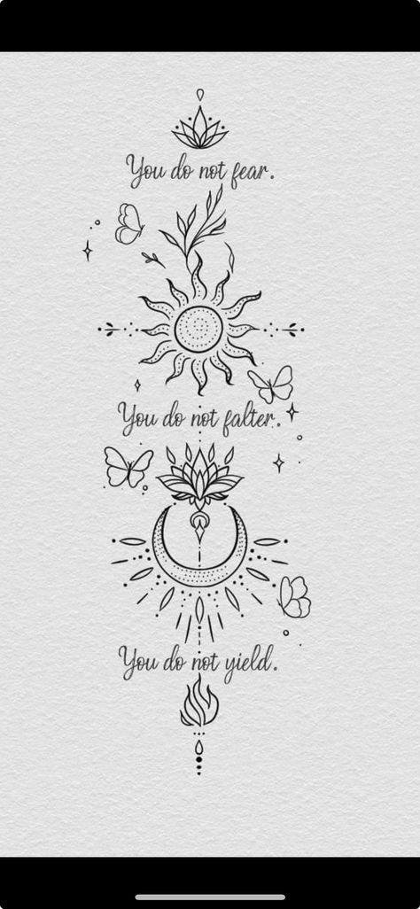 Tattoo Sketches With Meaning, Cute Tattoos For Wrist, Moon Saying Tattoo, Hand Tattoo Sketch Design, Tattoos For Woman With Meaning, Right Wrist Tattoos For Women, Spiritual Woman Tattoo Design, Witchy Spiritual Tattoo, Big Inner Arm Tattoos For Women