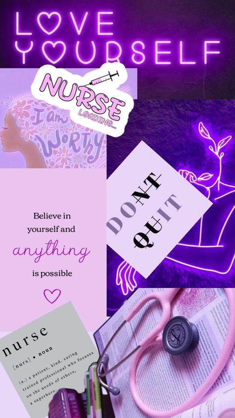 Future nurse Nursing Vision Board, Vision Board Ideas, Future Nurse, Anything Is Possible, Board Ideas, Lock Screen, Believe In You, Nursing, Vision Board