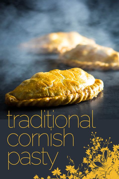 A traditional Cornish Pasty dates back to the 13th century and is wrapped in all sorts of rumour and mystery, this version is as trad as it gets and it is unbelievable how much flavour you can get from such simple ingredients. Traditional Cornish Pasty Recipe, Cornish Pastry, Cornish Pasty, Pasties Recipes, British Cooking, Beef Pies, Hand Pie Recipes, Cornish Pasties, Scottish Recipes