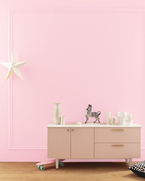 Sweet 16 Pink 2002-60 | Benjamin Moore Super White, Stay Inspired, Benjamin Moore, Exterior Paint, Sweet 16, Interior Designers, Color Matching, Paint Colors, New Homes