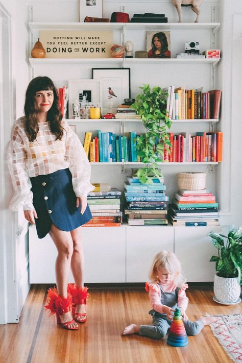 From IKEA Finds to Funky Candles: 10 Things the Color Factory Founder Wants You to Buy The Color Factory, Jordan Ferney, Funky Candles, Color Factory, Ikea Finds, Furbish Studio, Colorful Storage, Bohemian Interior Design, Ikea Besta