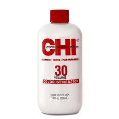 Color Generator 30 Volume Developer Chi Hair Color, 30 Volume Developer, Chi Silk Infusion, Color Generator, Chi Hair Products, Professional Hair Color, The Chi, Permanent Hair Dye, Sally Beauty