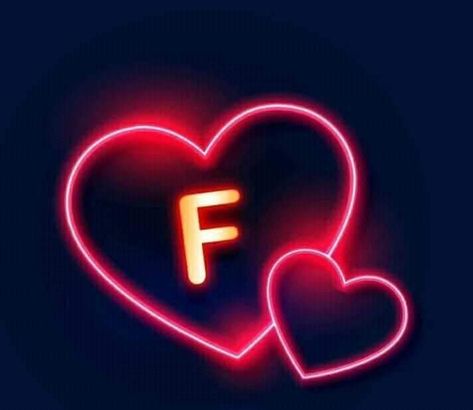 F Love Wallpaper, F Name Wallpaper, Heartbeats Wallpaper, Heart Black Background, F Love, F Names, Monogram Wallpaper, Love Wallpaper Download, Name Dp