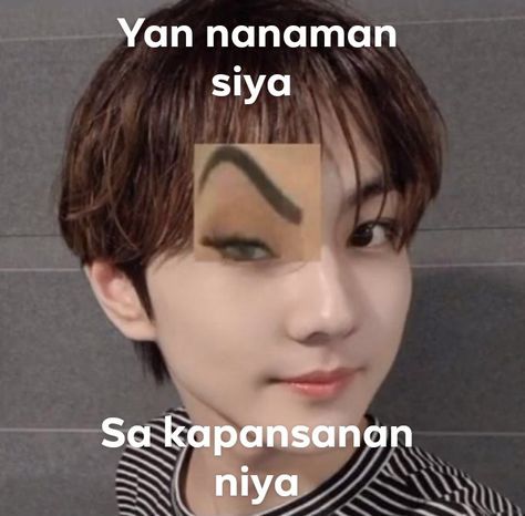 Sarcasm Comebacks, Enhypen Meme, Funny Text Memes, Filo Memes, Funny Quotes Tumblr, Easy Korean Words, Filipino Memes, Tagalog Quotes Funny, Filipino Funny