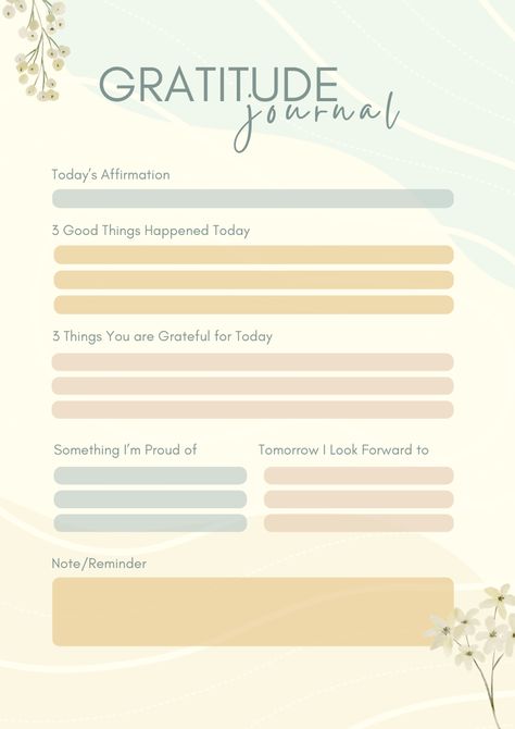 Gratitude Journal Aesthetic, Journey Prompts, Emotional Journal, Bujo 2025, Printable Gratitude Journal, Counseling Session, Gratitude Journal Printable, Digital Journaling, Mental Health Activities