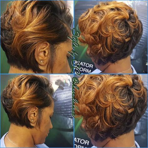 Silk Press Natural Hair Short Bob Hairstyles, Black Short Bob Hairstyles, Short Bob Hairstyles For Black Women, Layered Bob Hairstyles For Black Women, Natural Hair Bob, Short Relaxed Hairstyles, Black Bob Hairstyles, Black Hair Short Cuts, Bob Haircut Ideas