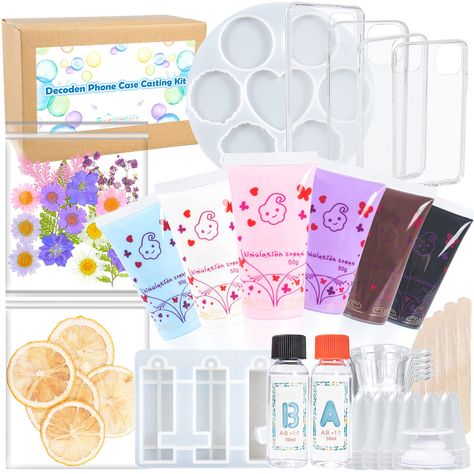 Dried Lemon Slices, Cream Phone Case, Cream Glue, Decoden Phone Case, Dried Lemon, Icing Tips, Casting Kit, Diy Epoxy, Color Crema