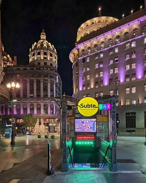 ¿Sabías que Buenos Aires fue la 1ra ciudad en Sudamérica en tener subte? Buenos Aires Travel, Luge, Safe Place, Dream Destinations, Study Abroad, Dream Life, Harry Styles, Around The Worlds, Vision Board