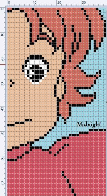 Pixel Grid, Graph Crochet, Anime Pixel, Easy Pixel Art, Pixel Art Templates, Pixel Drawing, Pixel Crochet, Pixel Art Grid, Tapestry Crochet Patterns