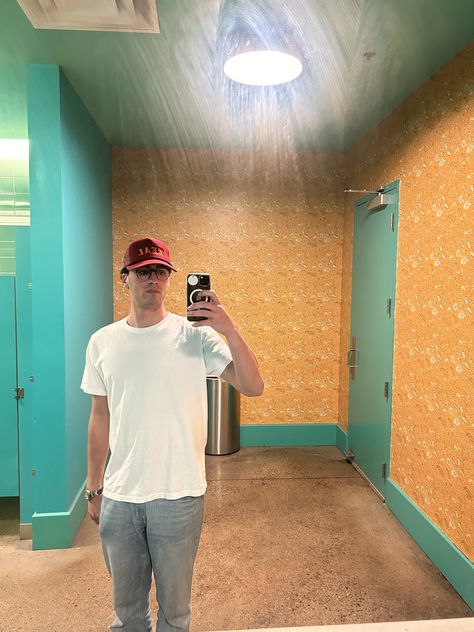 White boy cute outfit fashion ootd mirror pic street wear men’s fashion trucker hat zeal clothing cute boys chill outfit cozy Street Wear Men, Ootd Mirror, Chill Outfit, Clothing Cute, Chill Outfits, Mirror Pic, Cute Outfit, White Boys, Mens Streetwear