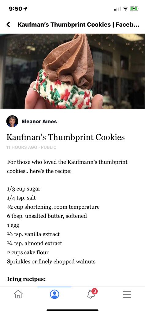 Kaufman Cookies, Thumbprint Caramel Cookies, Kauffman Thumbprint Cookies, Kaufman Thumbprint Cookies, Kaufmann Thumbprint Cookies, Traditional Thumbprint Cookies, Eggnog Gingerbread Thumbprint Cookies, Kaufman's Thumbprint Cookies, Pittsburgh Food