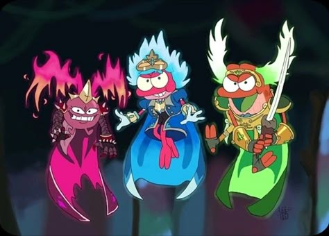 Amphibia Future, Silly Frog, The Owl House And Amphibia, Calamity Trio, Transformers Art Design, Owl House And Amphibia, Amphibia Fanart, Owl House Amphibia, Weird Images