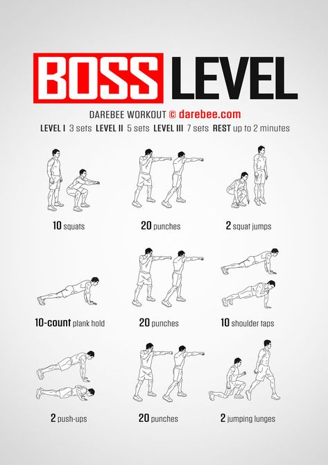 Boss Level Workout Superhero Workouts, Darebee Workout, Boxer Workout, Goal Body, Fighter Workout, Superhero Workout, Mma Workout, Best At Home Workout, Muscle Gain