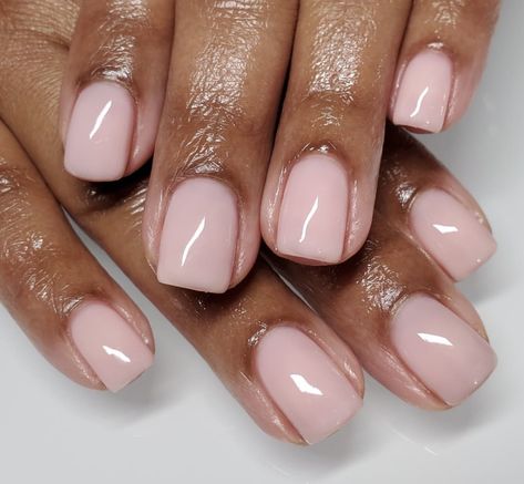 Milky Pink Nails Short, Milky Pink Nails Gel, Hard Gel Nails Natural, Pink Milky Nails, Preschool Spring Crafts, Spring Crafts For Preschoolers, Spring Art For Kids, Spring Crafts Preschool, Nexgen Nails