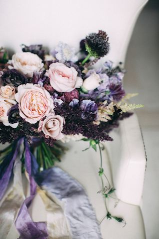 Purple lavender bridal bouquet | Anastasia Volkova Wedding Flowers Blush, Blush And Burgundy Wedding, Burgundy Bridal Bouquet, Autumn Wedding Flowers, Burgundy Wedding Centerpieces, Purple Fall Wedding, Lavender Bridal Bouquet, Burgundy Wedding Flowers, Vintage Bridal Bouquet