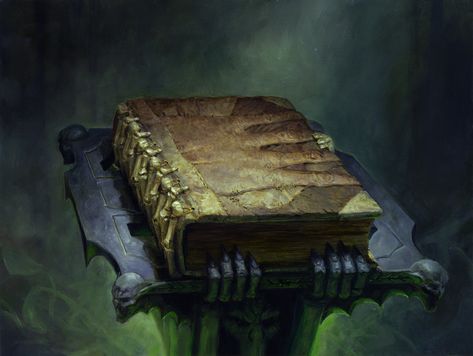 grimoire | Discard a card: Put a study counter on Grimoire of the Dead. D D Items, Mtg Art, Cthulhu Mythos, Fantasy Props, The Elder Scrolls, Fantasy Setting, Magic Book, 판타지 아트, Elder Scrolls