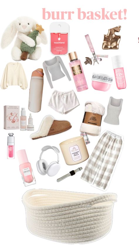 vanilla girl aesthetic preppy christmas wishlist lush cute Girls Brr Basket, Girls Burr Basket, Expensive Burr Basket, Vanilla Burr Basket, Brr Basket For Teen Girl, Girl Burr Basket, Burr Basket For Teen Girl, Bur Basket Cheap, Good Gifts For Mom Christmas