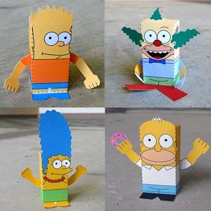 Toy-A-Day: Day 71: Marge Simpson Simpsons Party, The Middle Child, Paper Toy Printable, Marge Simpson, Cartoon Tv Shows, Middle Child, Movie Themes, 3d Paper Crafts, Kids Learning Activities