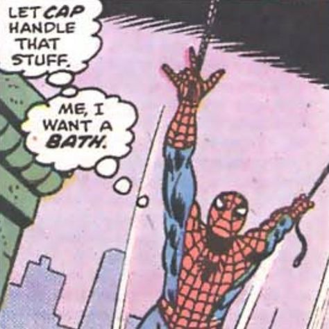 Spider Man Quotes, Spiderman Funny, All Spiderman, Spider Man Comic, Spiders Funny, Marvel And Dc, Deadpool And Spiderman, Spiderman 3, Spiderman Comic