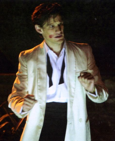 Eleventh Doctor, Matt Smith, A Man, White, Black