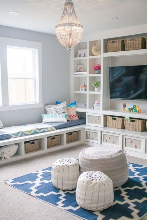 So Impressed by This Gorgeous Room🌟 Bonus Room Ideas, Pet Paradise, Kids Room Inspiration, Bonus Rooms, Cozy Reading Nook, Cozy Reading, Play Room, Bonus Room, Reading Nook