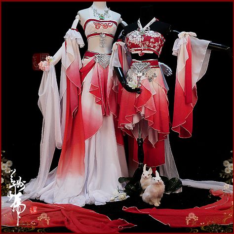 漢服Hanfu Mode Kimono, Japanese Dress, Fantasy Dress, Asian Outfits, Japanese Outfits, Kimono Dress, Fantasy Clothing, Kawaii Clothes, Fantasy Fashion