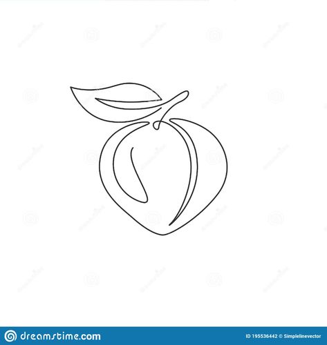 Peach Line Tattoo, Peach Line Drawing, Peach Outline Tattoo, Peach Tattoo Buttcheek, Tiny Peach Tattoo, Apricot Tattoo, Simple Peach Tattoo, Papaya Tattoo, Peach Outline