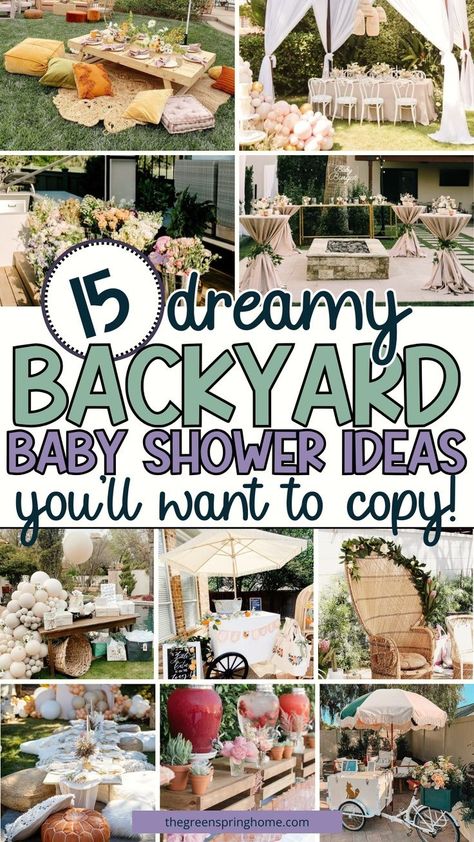 Learn the secrets to hosting a Backyard Baby Shower outside at home with elegance and style! Explore ideas for fancy baby showers in your backyard, featuring tented setups that add a touch of sophistication. With creative event planning and elegant decorations, make your baby shower a memorable and beautiful occasion.