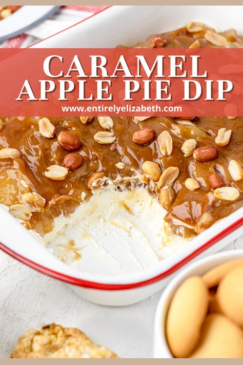 Baked Apple Pie Dip, Apple Pie Cheesecake Dip, Apple Pie Dip With Cinnamon Sugar Chips, Fall Cookbook, Cinnamon Dip, Caramel Apple Cheesecake Dip, Apple Pie Dip, Baked Caramel Apples, Dips Appetizers