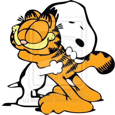 Epic Snoopy And Garfield Matching Pfp, 3 Characters Cartoon, Snoopy And Garfield, Garfield And Snoopy, Snoopy Garfield, Me And The Gang, Snoopy Hug, Garfield Pictures, Castlevania Wallpaper