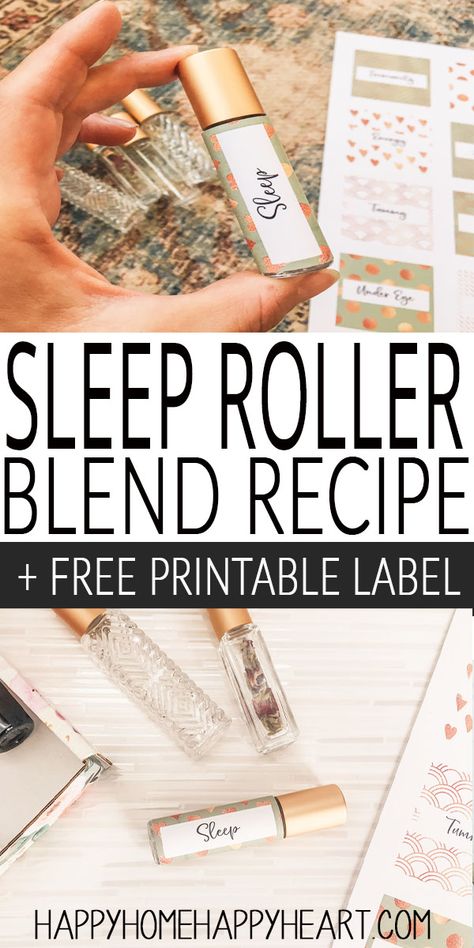 Looking for natural sleep remedies? Try this essential oil sleep blend. This sleep roller recipe will help you relax & fall asleep fast. They don't call it liquid sleep for nothing!  Plus you can print out a free sleep roller label!!! Sleep Essential Oil Blend Rollerball, Essential Oil Sleep Blend, Liquid Sleep, Recipe Free Printable, Essential Oil Roller Bottle Blends, Sleep Roller, Roller Perfume, Sleep Essential Oils, Oil Roller Bottle Recipes