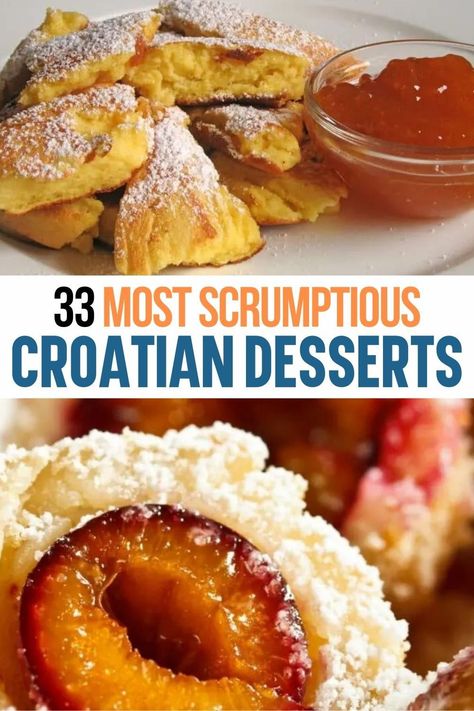 Croatian Cookies Recipes, Croatian Cake Recipes, Croatian Dessert Recipes, Serbian Dessert Recipes, Strukli Croatian Recipes, Croatian Recipes Desserts, Croatian Recipes In English, Serbian Recipes Desserts, Serbian Cookies