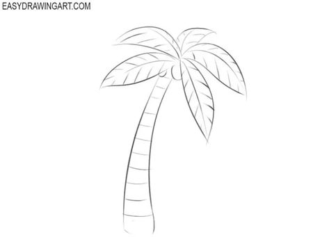 Draw A Palm Tree, Palm Tree Sketch, Palm Tree Tattoo Ankle, Surfboard Painting, Palm Tree Drawing, Tree Sketch, Tree Doodle, Doodle Paint, Art Sketches Doodles