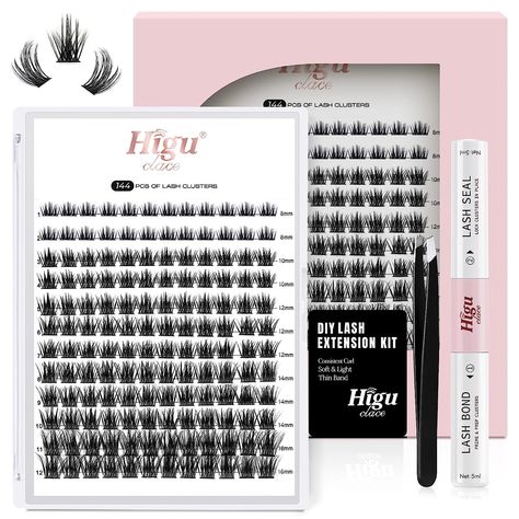 Cluster Eyelash Extensions, Lash Extension Kit, Cluster Eyelashes, Lash Clusters, Cluster Lashes, Eyelash Kit, Diy Lash Extensions, Eyelash Extension Kits, Diy Eyelash Extensions