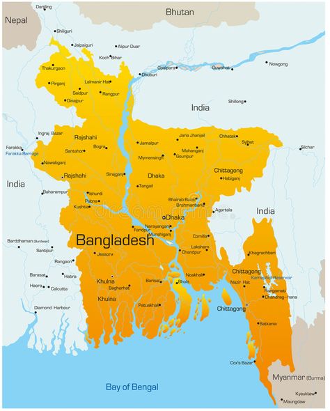 Bangladesh. Vector map of Bangladesh country , #AFF, #Vector, #Bangladesh, #country, #map #ad Map Of Bangladesh, Bangladesh Map, Free Printable World Map, Country Illustration, World Map With Countries, India Map, Slide Rule, Drawn Map, Country Names