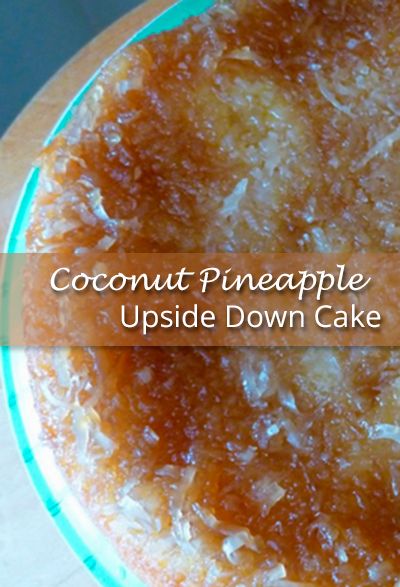 A classic Pineapple Upside Down cake with the addition of chewy coconut gives this not-too-sweet dessert added flavor. Coconut Upside Down Cake, Pineapple Upside Cake, Cake Chorizo, Pear Recipes, Salty Cake, Cake Easy, Pineapple Upside, Pineapple Upside Down Cake, Pineapple Upside Down