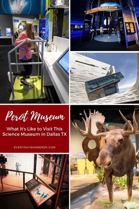 What to expect when you visit the Perot Museum Dallas. This science museum in Dallas Texas is educational and interactive and one of the best things to do with kids in Dallas. Add the Perot Science Museum to your Texas bucket list and go as part of your Texas road trip or Texas vacation. #dallas #texas #us #usa #travel Perot Museum, Texas Bucket List, Katy Trail, Texas Road Trip, Texas Vacation, Texas Vacations, Nature Museum, Science Museum, Family Travel Destinations