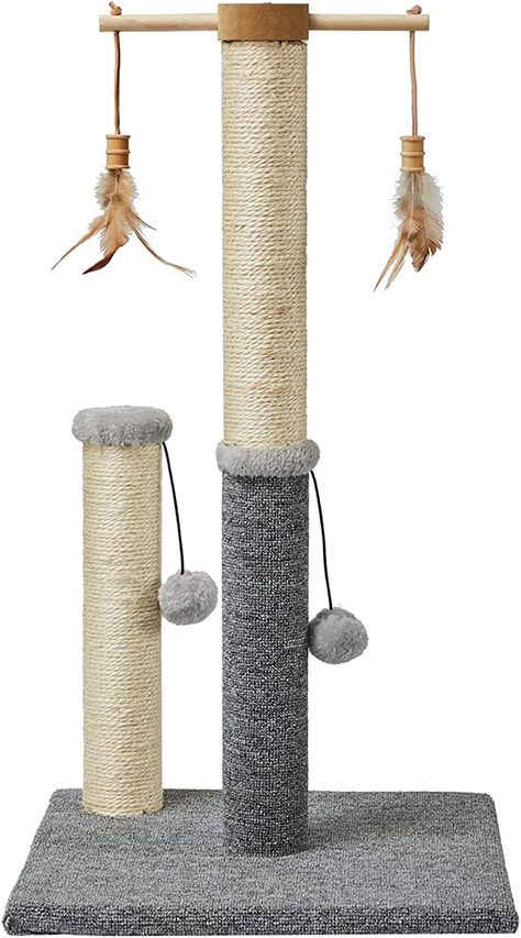 Best Kitten Toys, Tall Cat Scratching Post, Cat Scratching Furniture, Cool Cat Toys, Kitten Beds, Sisal Carpet, Kitten Toys, Interactive Cat Toys, Cat Scratching Post