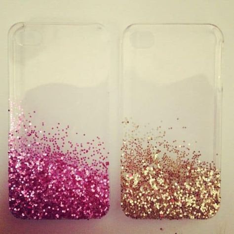 Sparkly Phone Cases, Glitter Iphone 6 Case, Phone Case Ideas, Diy Case, Diy Iphone Case, Glitter Iphone Case, Glitter Phone Cases, Case Ideas, Cases Diy