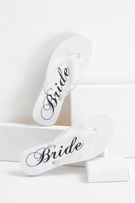 Bride Flip Flops, Shoes And Accessories, On Your Wedding Day, Wedding Bride, Wedding Sneaker, White Sneaker, Fashion Boutique, Wedding Shoe, All In One