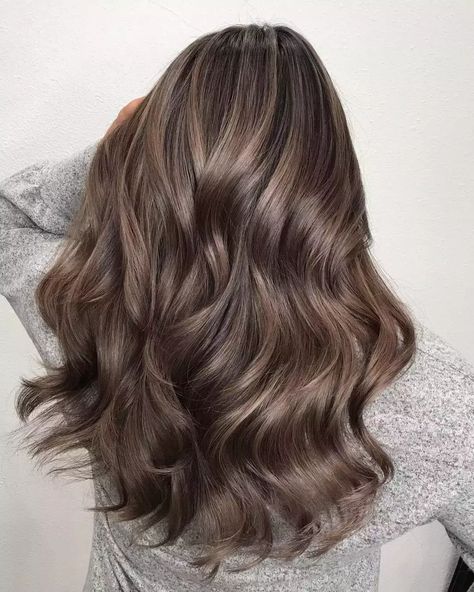 Mauve Ash Brown Hair Ash Brown Hair Color Ideas, Ash Brown Hair Color, Brown Hair Color Ideas, Ash Brown Hair, Spring Acrylic Nails, Brown Hair Color, Ash Brown, Hair Color Trends, Hair Color Ideas