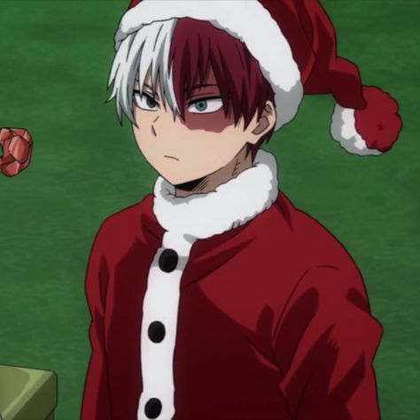 Mha Aesthetic, Goals Aesthetic, Mha Icons, Icy Hot, My Hero Academia Shouto, Christmas Icons, Christmas Aesthetic, Mobile Legends, Izuku Midoriya