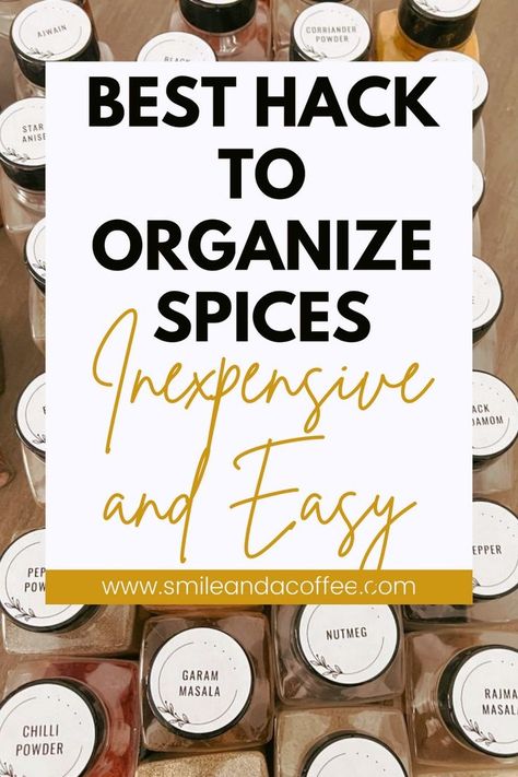 Spice Cabinet Organization Diy, Diy Spice Cabinet, Cabinet Organization Diy, Organize Spices, Spice Cabinet Organization, Revolving Spice Rack, Reuse Containers, Storing Spices, Diy Spices