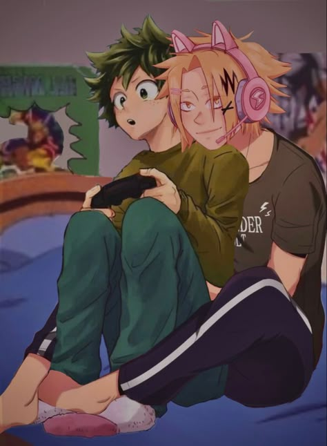 Denki X Izuku, Denki And Deku, Denki X Deku, Deku X Denki, Deku Ships, Denki Kaminari, Mha Ships, Boku No Hero Academia Funny, My Hero Academia Episodes