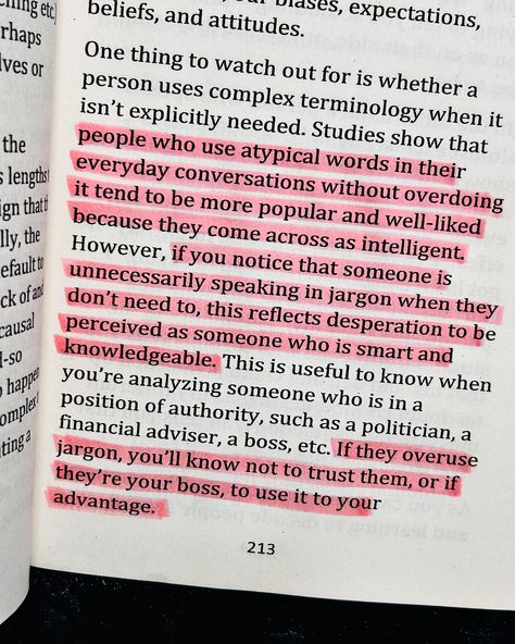 📍Decode people’s intentions and turn yourself into a human lie detector. ✨“Read people like a book” is a guide to understand human behaviour, body language and subtle cues people give off. ✨If you want to enhance your communication, negotiation, social interactions or want to understand people’s hidden intentions, you will like reading this book. ✨It breaks complex psychological concepts into easy-to-grasp insights, helping you improve social awareness, and interpersonal skills. [ psych... Psychology Reading People, Reading Body Language Social Skills, Reading People Psychology, Read People Like A Book, Human Lie Detector, Read Body Language, Psychological Concepts, Psych Major, Reading People